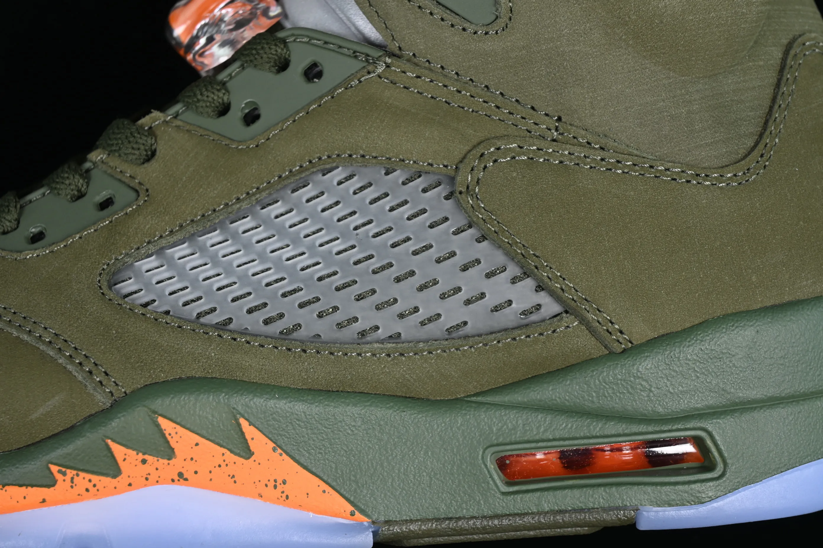 All categories Air Jordan Jordan series basketball shoes Air Jordan 5 Air Jordan 5 Retro "Olive" AJ5 Joe 5 olive green DD0587-308